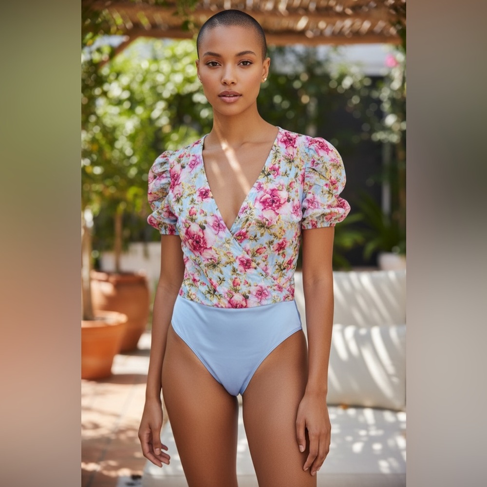 Romantic Floral bodysuit